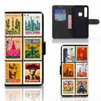 Samsung Galaxy A9 2018 Flip Cover Postzegels