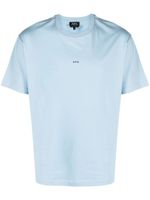 A.P.C. t-shirt Kyle en coton biologique - Bleu - thumbnail