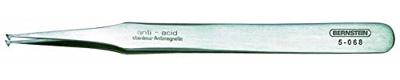 Bernstein gereedschap SMD-pincet, punt gebogen, 120 mm, 1,6 mm breed, 5-068