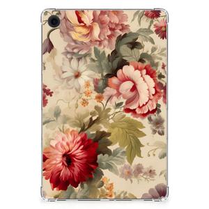 Siliconen Hoesje voor Samsung Galaxy Tab A9 Plus Bloemen