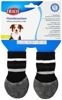 Trixie Antislipsokken voor hond, zwart, medium/large