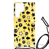 Extreme Case Samsung Galaxy S23 Ultra Punk Geel