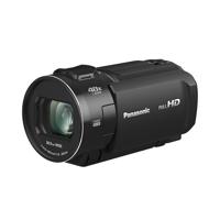 Panasonic V900 | Full HD-camcorder (50p Full HD videokwaliteit, 24-voudige optische zoom, 25 mm groothoek, tactdisplay, gestabiliseerd, AF 4K, HDR) zwart - Franse versie