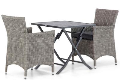 Garden Collections Dublin/Nicola 70 cm dining tuinset 3-delig
