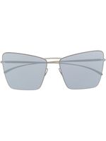 Mykita lunettes de soleil à monture géométrique - Argent