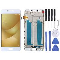 Ecran LCD et assemblée complète de numérisation avec cadre pour Asus Zenfone 4 Max ZC520KL X00HD (Blanc)