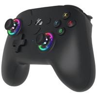 Subsonic – Draadloze controller voor Switch en Switch 2 – Wireless draadloze controller met LED, trillingen en 6-assige gyro - Zwart