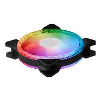 Cooler Master MasterFan MF120 Prismatic Computer behuizing Ventilator 12 cm Zwart 1 stuk(s) - thumbnail