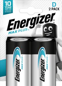 Energizer Max Plus D batterij (mono) Alkaline 1.5 V 2 stuk(s)