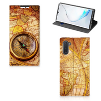 Samsung Galaxy Note 10 Book Cover Kompas - thumbnail