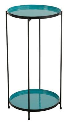 J-Line Bijzettafel 'Seraphina' kleur Turquoise