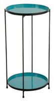 J-Line Bijzettafel 'Seraphina' kleur Turquoise