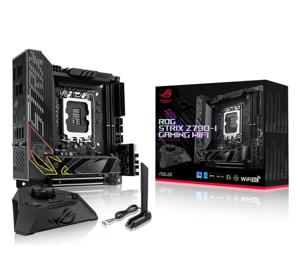 Asus ROG STRIX Z790-I GAMING WIFI Moederbord Socket Intel 1700 Vormfactor Mini-ITX Moederbord chipset Intel® Z790