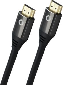 Oehlbach D1C92492 HDMI-kabel HDMI Aansluitkabel HDMI-A-stekker, HDMI-A-stekker 1.50 m Zwart 8K UHD