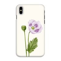 Purple poppy: iPhone X Tough Case - thumbnail