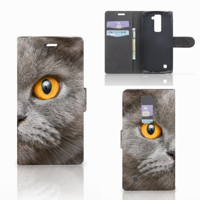 Telefoonhoesje met Pasjes LG K10 2015 Britse Korthaar