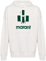 MARANT Hoodie met logoprint - Beige