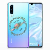 Huawei P30 Telefoonhoesje met Naam Boho Dreams