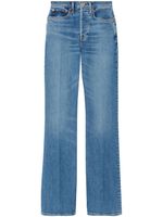 RE/DONE 90's high-waisted jeans - Bleu