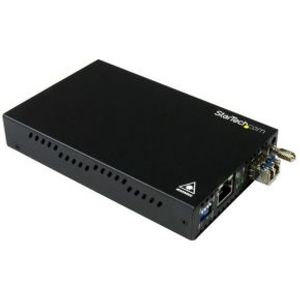 StarTech.com Gigabit Ethernet koper naar glasvezel media converter SM LC 20 km