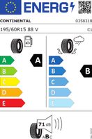 Continental Eco 6 195/60 R15 88V CO1956015VEC6