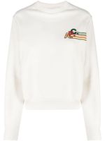 A.P.C. sweat en coton à logo brodé - Tons neutres