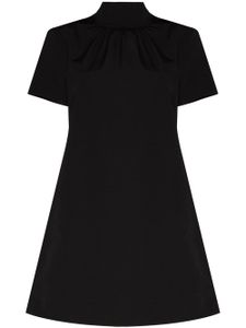 STAUD robe Ilana courte à détail de nœud - Noir