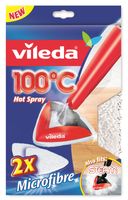 Vileda 146592 100°C Hot Spray Sprühwischer und Steam Dampfreiniger 2er Pack Mopovertrek Zwart 1 stuk(s) - thumbnail