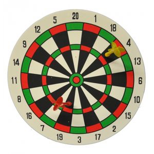 Dartbord van foam 27 cm