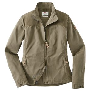 Fjällräven Damesjack Kiruna Lite Jacket W, khaki, Maat: XXS