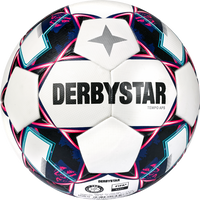 Derbystar Voetbal Tempo APS V22 wit blauw pink 1182 - thumbnail