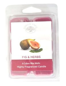 Green Tree Wax melts figs & herbs (6 st)