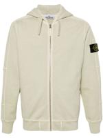 Stone Island Hoodie met Compass-logopatch - Groen