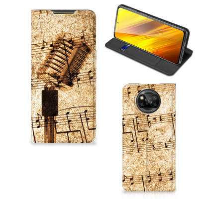 Xiaomi Poco X3 Pro | Poco X3 Stand Case Bladmuziek Xiaomi Poco X3 Pro | Poco X3 Stand Case Bladmuziek