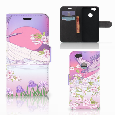 Huawei Nova Telefoonhoesje met Pasjes Bird Flying Huawei Nova Telefoonhoesje met Pasjes Bird Flying