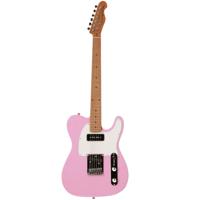 Fazley Sunset Series Tempest 90 Shell Pink elektrische gitaar met gigbag