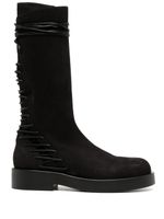 Ann Demeulemeester bottines en cuir Mick à lacets - Noir - thumbnail