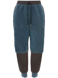 JW Anderson pantalon de jogging à lien de resserrage - Bleu