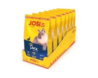 JosiCat Crispy Duck (1 x 10 kg), premium droogvoer voor volwassen katten, kattenvoer, powered by JOSERA, per stuk verpakt