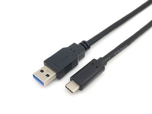 Equip 128344 USB-kabel 2 m USB 3.2 Gen 1 (3.1 Gen 1) USB A USB C Zwart