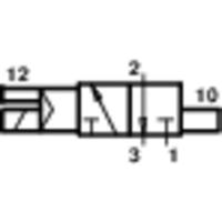 IMI NORGREN Mechanisch bedienbaar pneumatisch ventiel V60A413A-A213L 24 V/DC Materiaal (behuizing) Aluminium Afdichtmateriaal NBR 1 stuk(s)