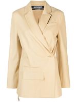 Jacquemus blazer Le Veste Tibau - Tons neutres