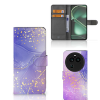 Hoesje voor OPPO Find X6 Pro Watercolor Paars