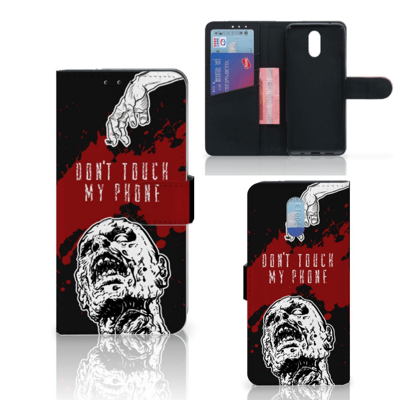 Nokia 2.3 Portemonnee Hoesje Zombie Blood Nokia 2.3 Portemonnee Hoesje Zombie Blood