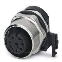 Phoenix Contact 1437025 Sensor/actuator inbouwconnector M12 Aantal polen: 8 Bus, inbouw 10 stuk(s)