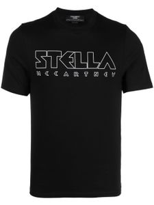 Stella McCartney t-shirt Fantasia à logo imprimé - Noir