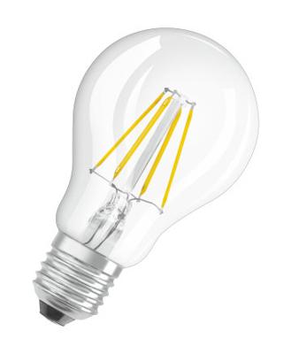 OSRAM LED Energielabel A+ (A++ - E) E27 Peer 4 W = 40 W Neutraalwit (Ø x l) 60 mm x 105 mm Filament / Retro-LED 1 stuk(s)