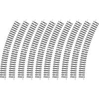 N Minitrix rails 14920 Gebogen rails 30 ° 295.4 mm 10 stuk(s) - thumbnail