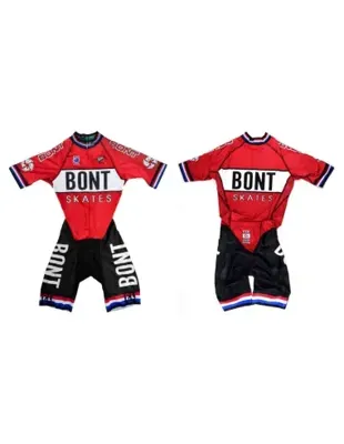 Bont Retro Neo Suit Skeelerpak (rood) Xxs