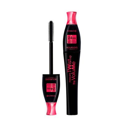 Bourjois mascara Twist Up the Volume wimpermascara 23 Black 8 g Bourjois mascara Twist Up the Volume wimpermascara 23 Black 8 g